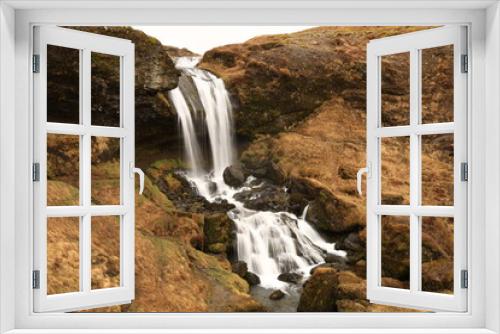 Fototapeta Naklejka Na Ścianę Okno 3D - Selvallafoss waterfall  located in the Snaefellsnes peninsula, Iceland