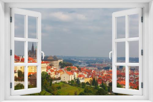 Fototapeta Naklejka Na Ścianę Okno 3D - Prague Castle and the Little Quarter, Czech Republic