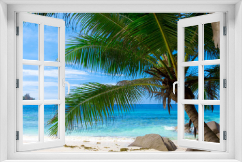 Fototapeta Naklejka Na Ścianę Okno 3D - Paradise Overhanging Exotic