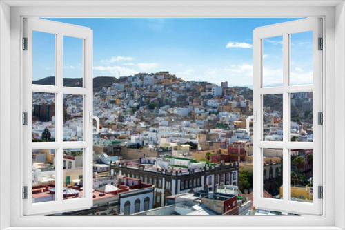 Fototapeta Naklejka Na Ścianę Okno 3D - Las Palmas city in Gran Canaria, Spain