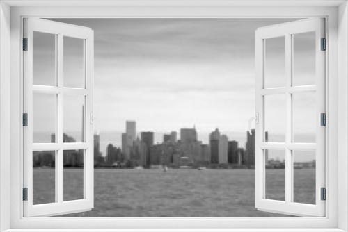 Fototapeta Naklejka Na Ścianę Okno 3D - Manhattan.