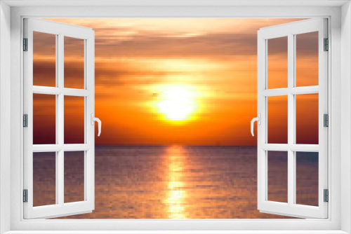 Fototapeta Naklejka Na Ścianę Okno 3D - Beautiful Sunset