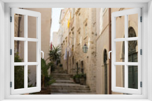 Fototapeta Naklejka Na Ścianę Okno 3D - Ruelle de Dubrovnik