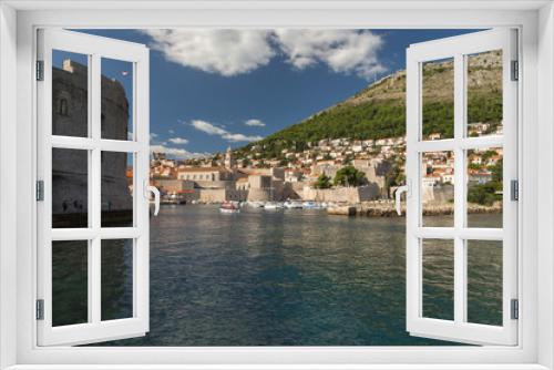 Fototapeta Naklejka Na Ścianę Okno 3D - Port de Dubrovnik