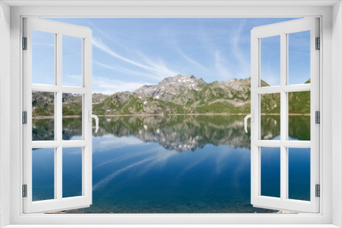 Fototapeta Naklejka Na Ścianę Okno 3D - Val sambuco, lake of Naret