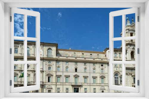 Fototapeta Naklejka Na Ścianę Okno 3D - Chiesa di S,Agnese a Piazza Navona