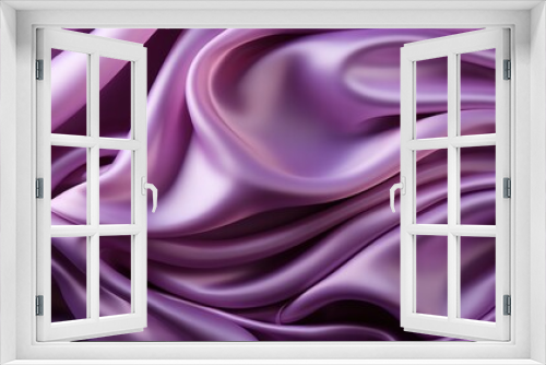 Regal Amethyst Radiance: A Smooth and Soft Purple Satin Textile Texture Wallpaper, Evoking a Feel of Timeless Elegance