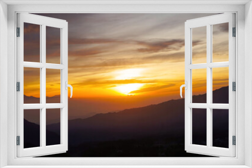Fototapeta Naklejka Na Ścianę Okno 3D - Sunrise Over Mount Bromo
