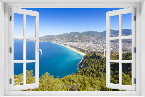 Fototapeta Naklejka Na Ścianę Okno 3D - Mediterranean Sea -  Alanya, Turkey
