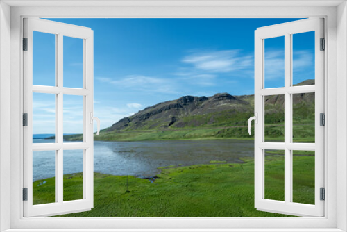 Fototapeta Naklejka Na Ścianę Okno 3D - Scenic Westfjords of Iceland, on a summer sunny day
