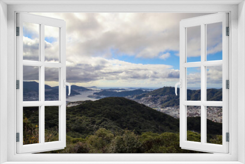Fototapeta Naklejka Na Ścianę Okno 3D - 長崎の金比羅山からの長崎市内01