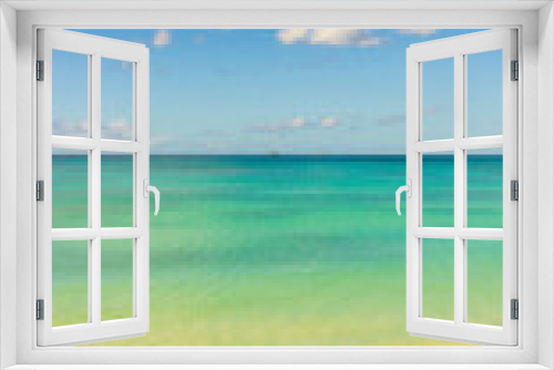 Fototapeta Naklejka Na Ścianę Okno 3D - Barbados Island's Sandy Paradise Beach, Caribbean Island