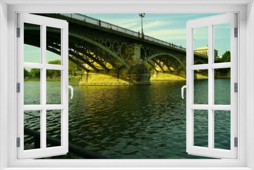 Fototapeta Naklejka Na Ścianę Okno 3D - puente sobre el gualdaquivir