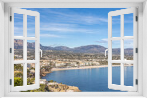 Fototapeta Naklejka Na Ścianę Okno 3D - L'Albir, Spain - January 3 2024 