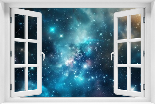 Fototapeta Naklejka Na Ścianę Okno 3D - Abstract-Cosmic-Starfield-Unive-wallpaper