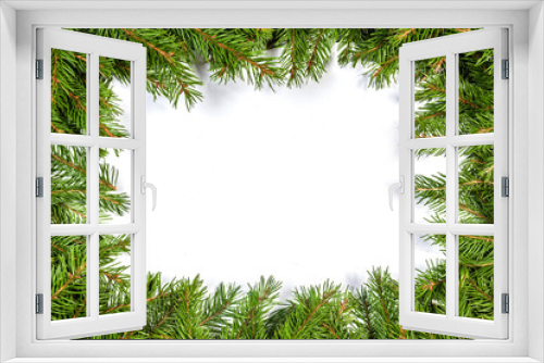 Fototapeta Naklejka Na Ścianę Okno 3D - Christmas background. Eve framework