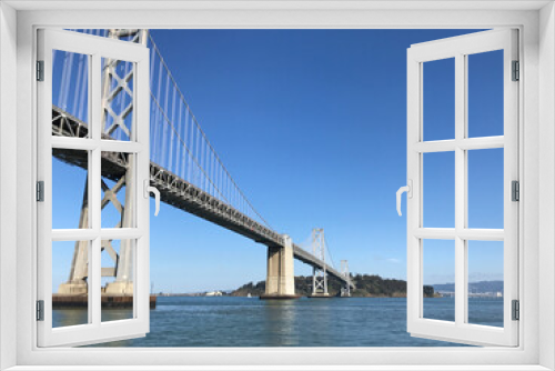 Fototapeta Naklejka Na Ścianę Okno 3D - San Francisco – Oakland Bay Bridge, USA