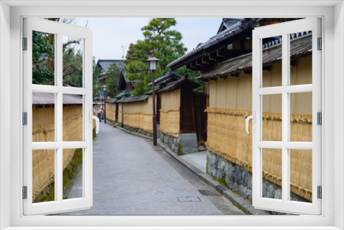 Fototapeta Naklejka Na Ścianę Okno 3D - Nagamachi Samurai District in Kanazawa, Japan
