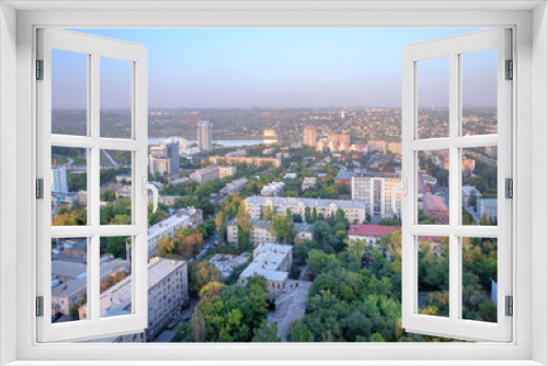Fototapeta Naklejka Na Ścianę Okno 3D - view of the city, Donetsk, Ukraine