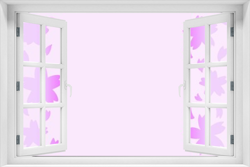 Fototapeta Naklejka Na Ścianę Okno 3D - 桜のフレーム