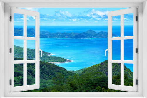 Fototapeta Naklejka Na Ścianę Okno 3D - Island Mahé, Republic of Seychelles, Africa.