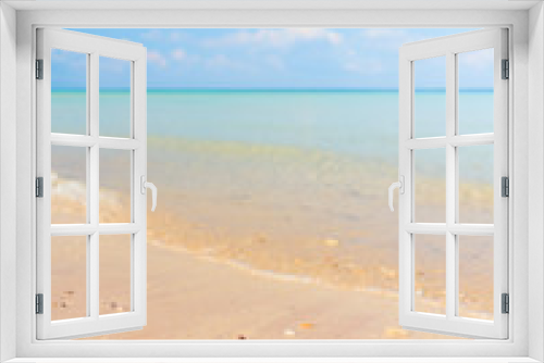 Fototapeta Naklejka Na Ścianę Okno 3D - In a Paradise Far from Home On a Beach