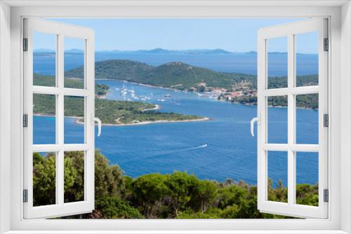 Fototapeta Naklejka Na Ścianę Okno 3D - Ilovik island panoramic sight