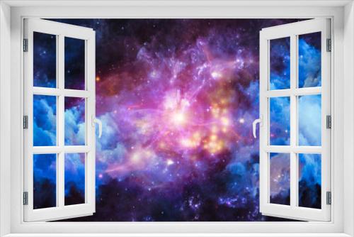 Fototapeta Naklejka Na Ścianę Okno 3D - Metaphorical Nebula