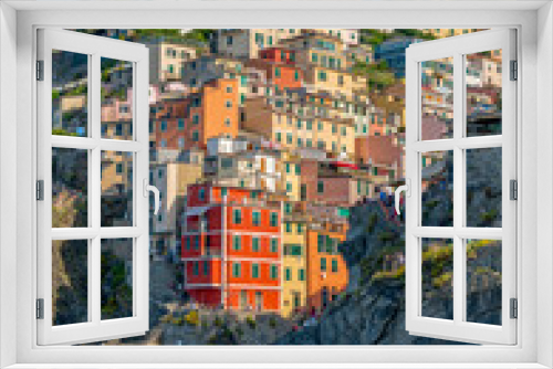 Fototapeta Naklejka Na Ścianę Okno 3D - Riomaggiore at Cinque Terre