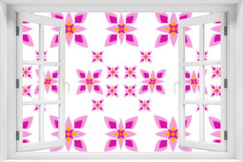 Fototapeta Naklejka Na Ścianę Okno 3D - set of pink bows