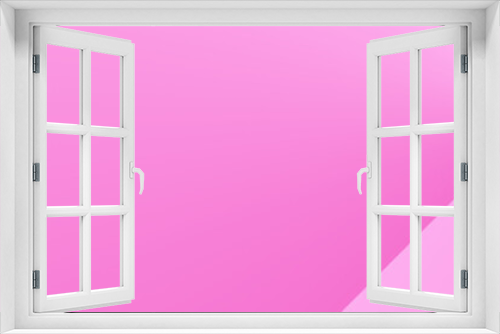 Fototapeta Naklejka Na Ścianę Okno 3D - Abstract pink horizontal banner background. Minimal copy space area. Suitable for advertising or marketing. Ready to use. 1st variant.