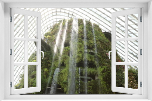 Fototapeta Naklejka Na Ścianę Okno 3D - ガーデンズバイザベイ　シンガポール