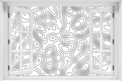 abstract white wave paper curved reliefs background. Topography map pattern, Geographic curved, vector illustration. seamless textrue, vintage waves. Panorama view multicolor wave curve line.