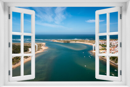 Fototapeta Naklejka Na Ścianę Okno 3D - Vila Nova de Milfontes, Alentejo  Coast, Portugal