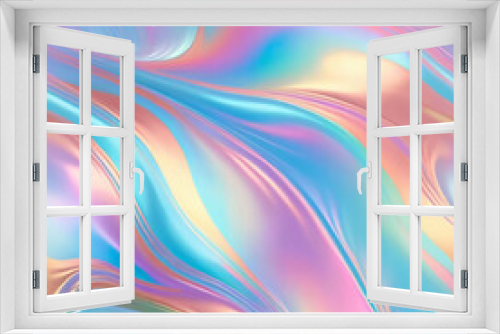  seamless trendy iridescent rainbow foil texture soft holographic pastel unicorn marble background