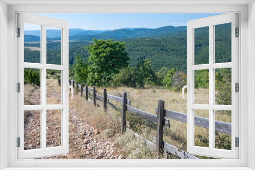 Fototapeta Naklejka Na Ścianę Okno 3D - Summer Landscape of Rudina mountain, Bulgaria