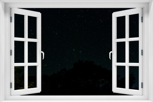 Night sky stars from around Mt. Aiko in Yakushima