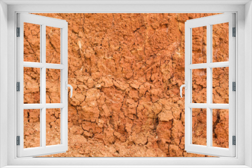 Fototapeta Naklejka Na Ścianę Okno 3D - The soil on the slope