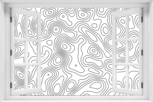 Abstract white topography vector background. Topographic map. Geographic mountain relief. counter map wavy line paper textrue. grid curve line abstract vector illustration