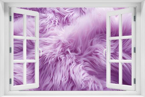 Pink purple fur texture background. Fluffy fur