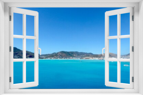 Fototapeta Naklejka Na Ścianę Okno 3D - Caribbean island of St Maarten