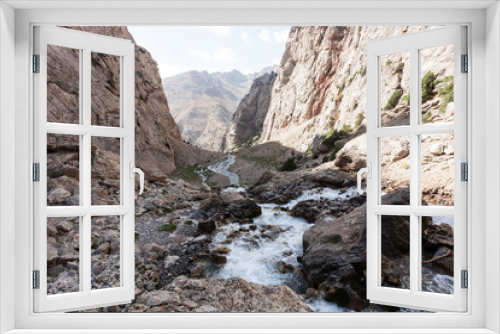 Fototapeta Naklejka Na Ścianę Okno 3D - Mountain landscape.