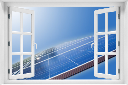 Fototapeta Naklejka Na Ścianę Okno 3D - Solarzelle HG
