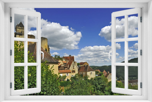 Fototapeta Naklejka Na Ścianę Okno 3D - Château de Castelnaud, Dordogna - Aquitania