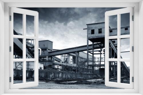 Fototapeta Naklejka Na Ścianę Okno 3D - Steelmaking plant