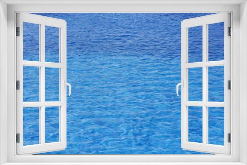 Fototapeta Naklejka Na Ścianę Okno 3D - Blue water in swimming pool