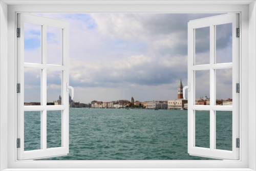 Fototapeta Naklejka Na Ścianę Okno 3D - schönes Italien - Skyline von Venedig