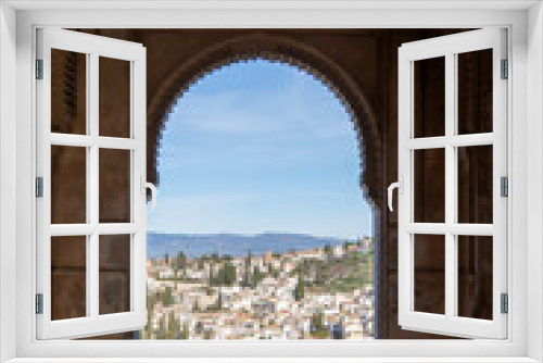 Fototapeta Naklejka Na Ścianę Okno 3D - La Alhambra