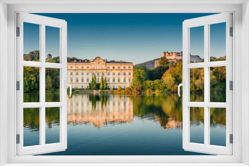 Famous Schloss Leopoldskron in Salzburg, Austria