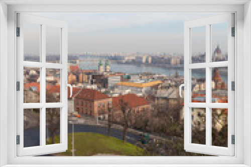 Fototapeta Naklejka Na Ścianę Okno 3D - View of  Budapest
